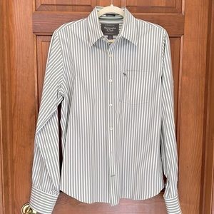 Abercrombie & Fitch Muscle Button-up Shirt Men’s Large